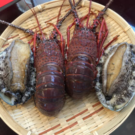 活伊勢海老・あわびセット｜京都市中央卸売市場直送