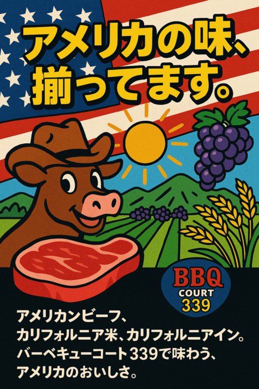 アメリカの味、揃ってます。