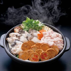 横浜から「海鮮茶屋せんざん本店」さんの名物 痛風鍋セット