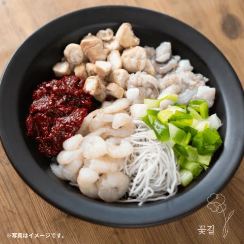 大分県の人気店「コッキル」さんの本格辛旨海鮮鍋！ 釜山名物 ナッコプセ