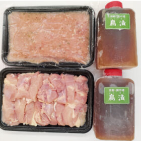 京都・錦市場の老舗鶏肉専門店「鳥清」のちゃんこ鍋セット
