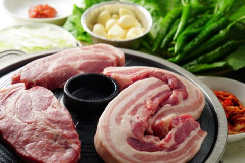 京都サムギョプサルセット