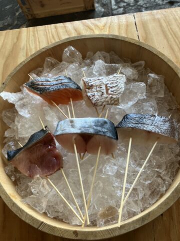 老舗仲卸「山豊」さん 厳選おまかせ・切り身の串焼きセット