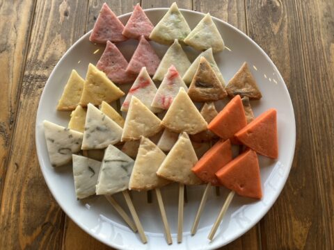 創業慶応年間 老舗 京かまぼこ「大栄」さんのねり天串焼き