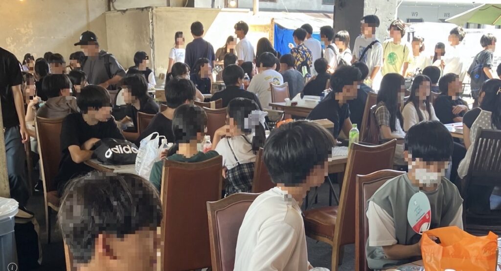 団体専用カレー食堂