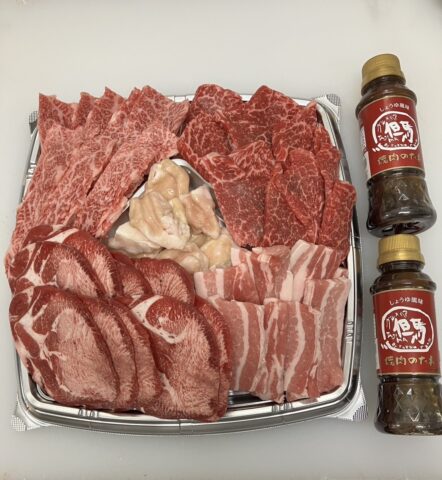 名門「神戸高見牧場」さんの牛・豚・ホルモンまで揃った贅沢なBBQセット